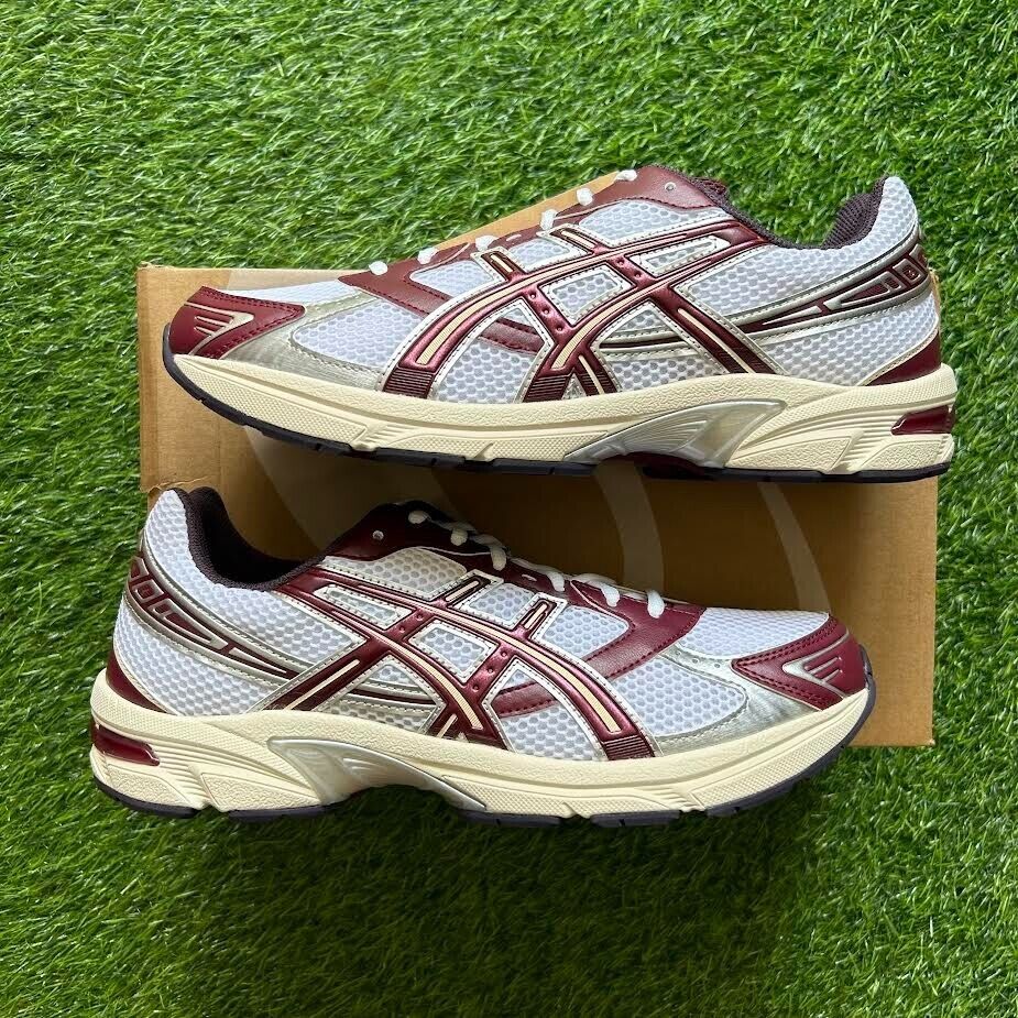 Asics Gel-1130 White/Maroon Banner 1203A685-100 Brand New Asics Gel-1130 White/Maroon Banner 1203A685-100 Brand New