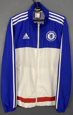 Chelsea FC adidas ウィンドブレーカー M Vintage Adidas Chelsea Football Jacket Soccer Windbreaker Track