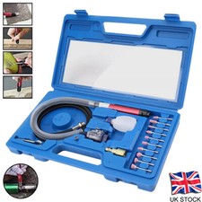Micro Air Die Grinder Kit Mini Pencil Polishing Rotary Set+Grinding Bits Cutting