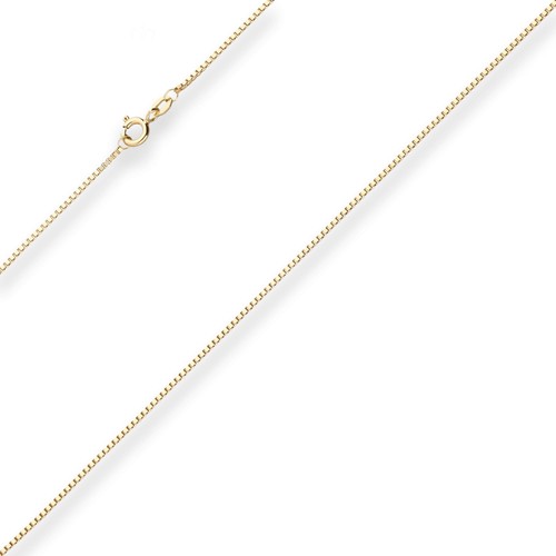 1,2mm Catena Veneziana Collana IN Oro Collier 333 Oro 60cm - Picture 2 of 3