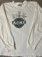 90s Vintage Looney Tunes Acme Warner Bros Characters Shirt Longsleeve
