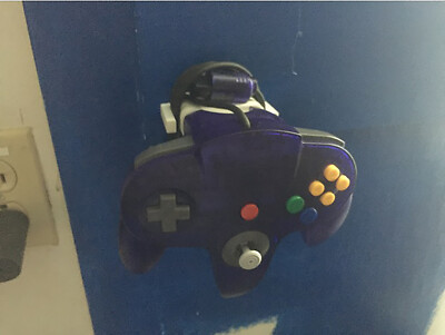 Nintendo 64 N64 Controller Wall Mount Gamepad Joypad Mounting