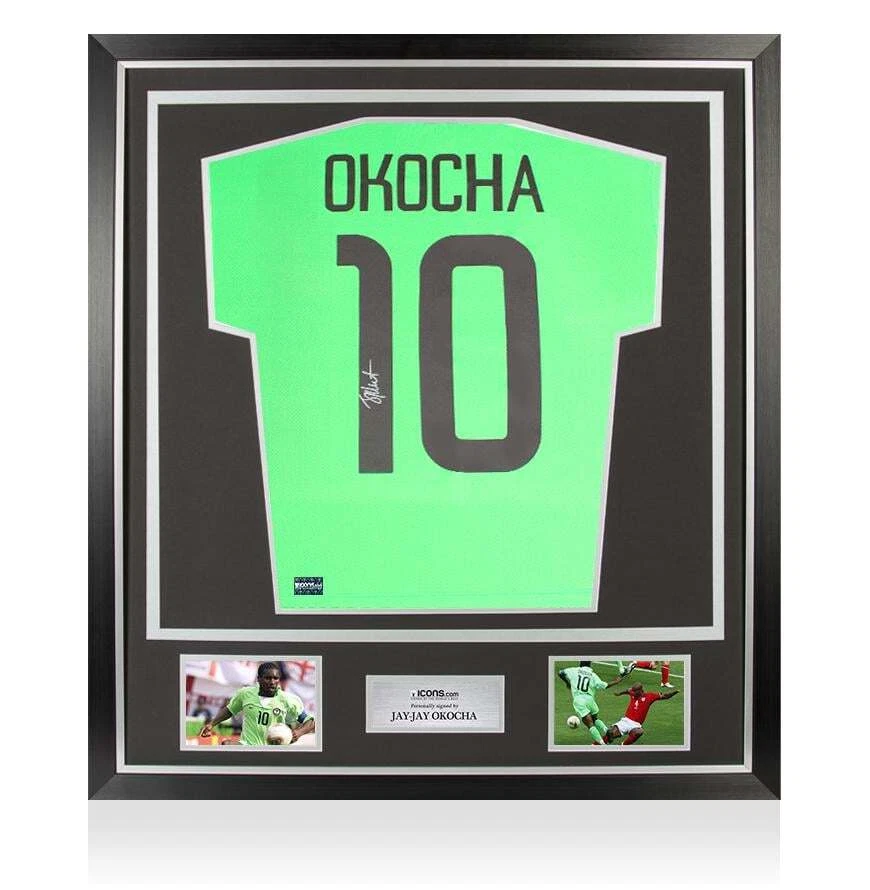 Jay-Jay Okocha Nigeria shirt