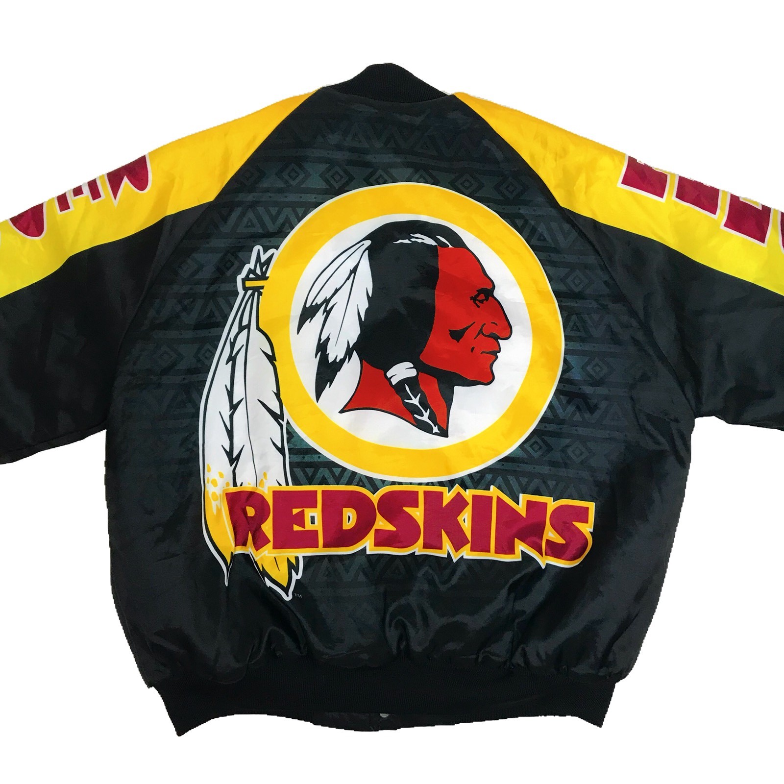 Vtg Rare NFL Washington Redskins Chalk Line Fanimation Jacket. Mens XL