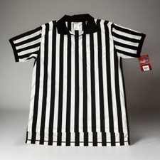 Rawlings Referee Black  White Shirt Jersey Adult X Large