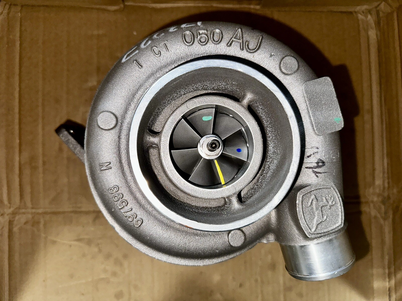 NEW John Deere BorgWarner S200 Turbocharger RE516220 Turbo 173174  