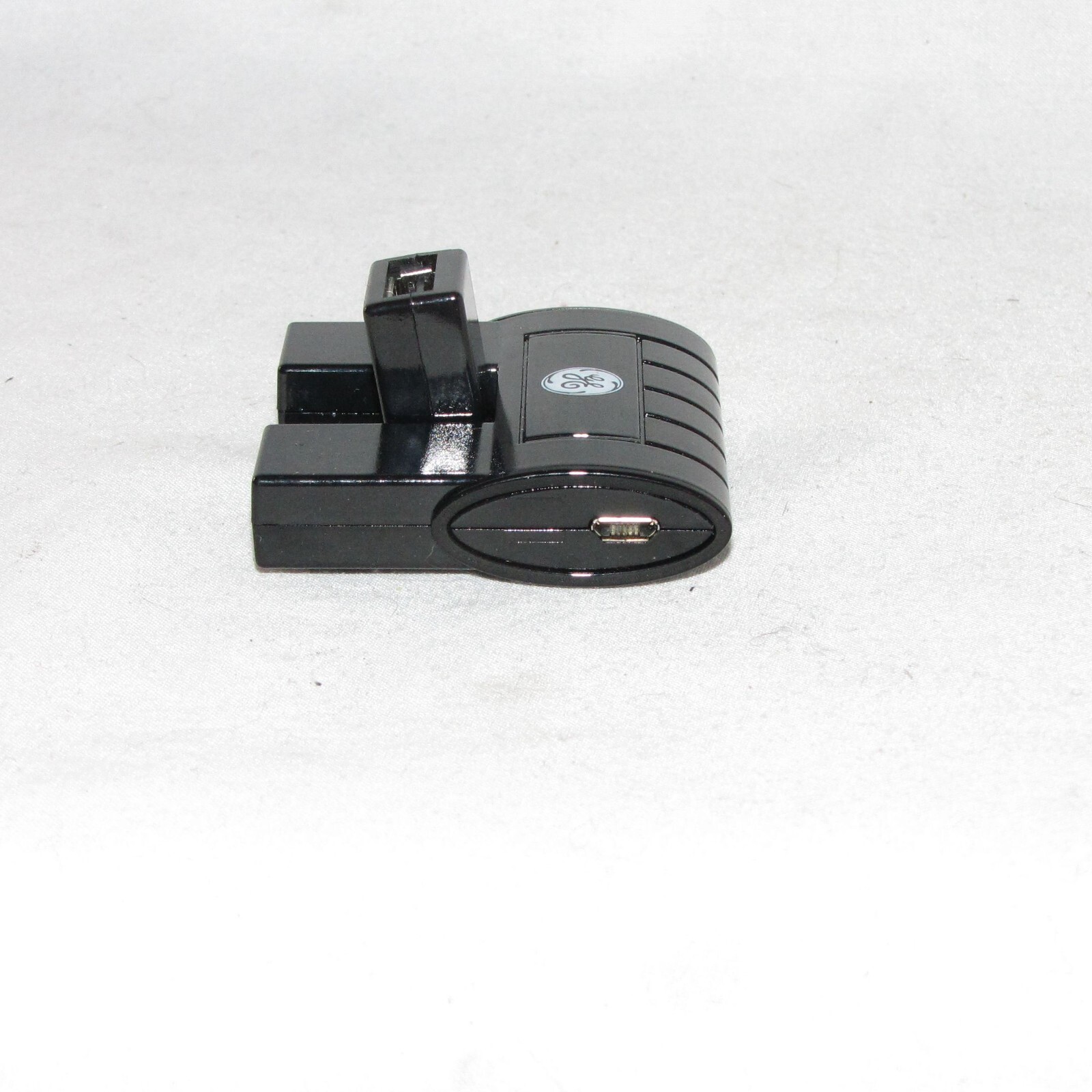 GE 4-Port USB Hub Micro Microusb Small Angle Adjustable Multi Direction In-Line