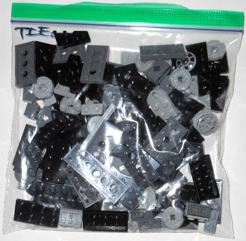 LEGO 75106 Imperial Assault Carrier mini CRAVATTA solo costruzione x4 (parti nuove) SW Rebels - Foto 2 di 3
