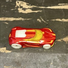 Hot Wheels (2013) Red & Yellow Chicane Toy Car Diecast Made in Malaysia Loose