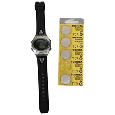 Armitron All Sport Watch 40/6679 Digital Month Date Backlight With 4 New Battery