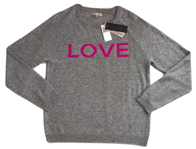 PHILOSOPHY 100 Cashmere LOVE Sweater 
