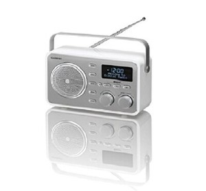portable clock radio with bluetooth