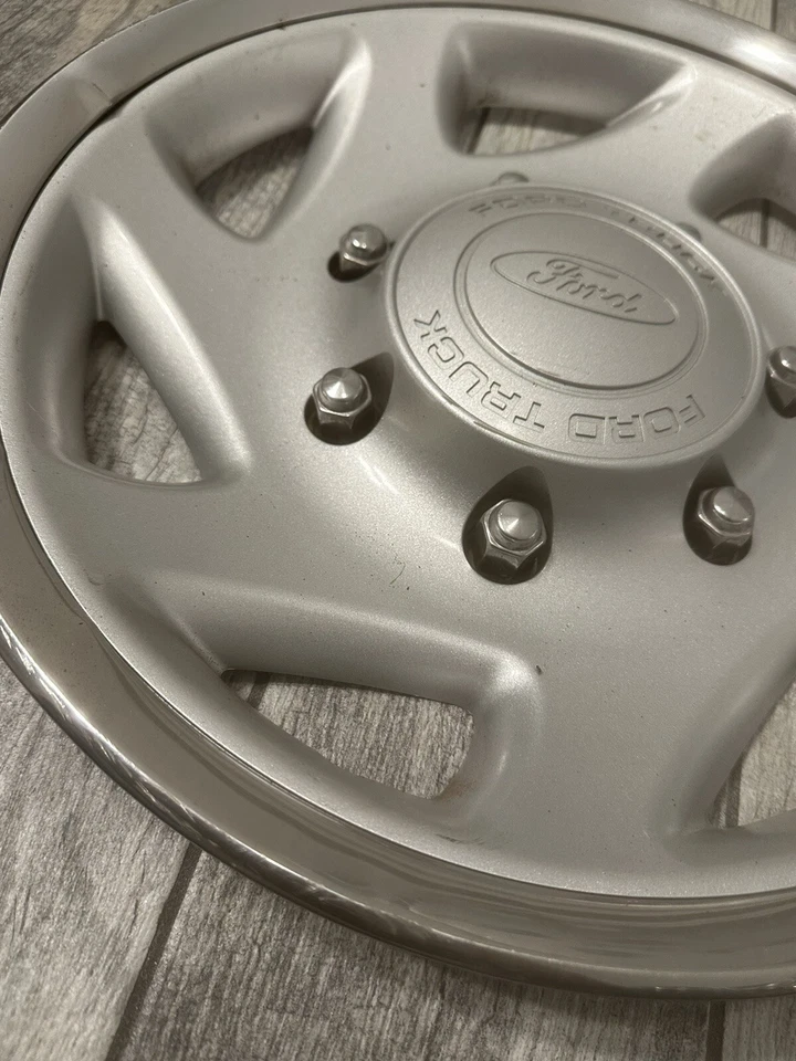 "Cubierta de rueda tapacubos 99-05 Ford F-250 F-350 Excursion 16"" F81A-1130-AA reparación F250" Foto 3 de 4