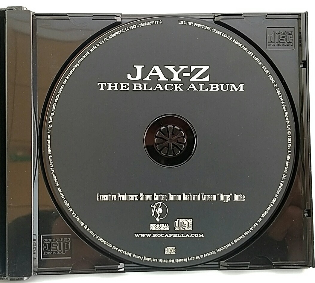 CD) Jay-Z – The Black Album -First press limited package-, UICD
