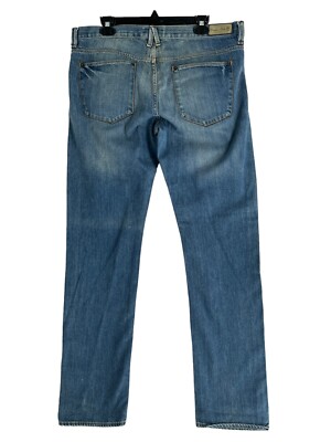 Massimo Dutti Straight Casual Fit Jeans Blue Denim Men 36 | eBay