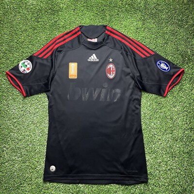 2008 2009 AC Milan Ronaldinho Jersey Shirt Kit Adidas Red Home