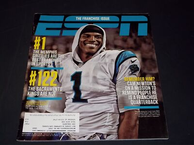 2013 SEPTEMBER 30 ESPN THE MAGAZINE - CAM NEWTON COVER - PB 202X