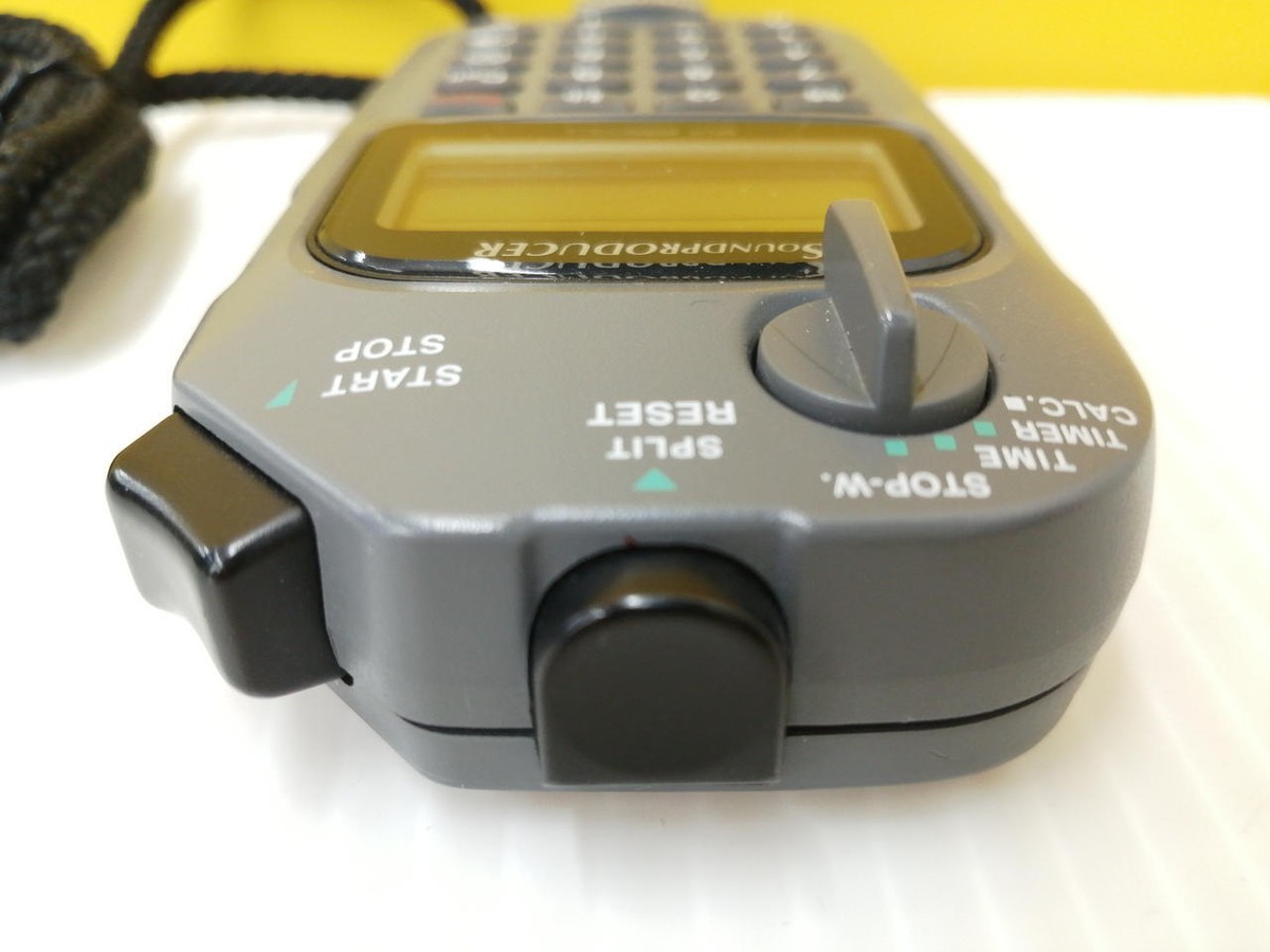 セイコー サウンドプロデューサー S351-4A00 SEIKO S351-4A00 Professional Stopwatch Digital Timer Sports