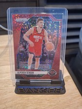 2024-25 Panini Prizm Alperen Sengun #201 Red Sparkle