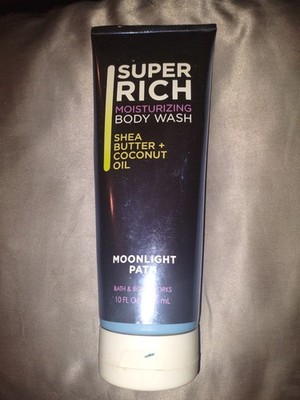 Super Rich Moisturizing Body Wash Shea Butter Coconut Oil Moonlight Path