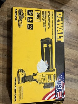 DeWalt DCE593D1 20V Cordless Epoxy Dispenser Tool Only