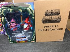 Masters of The Universe club grayskull Dree Elle & uncle montork  super7 motu