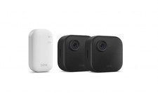Blink Kamera Outdoor 4  Kabellose Au&szlig;en HD Sicherheitskamera IP65 2er System NEU