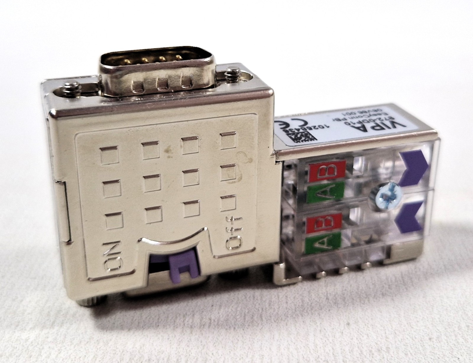 Yaskawa VIPA 972-0DP10 Professional Bus Connector 08V86.001 EasyConn PBr New