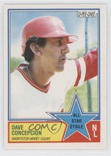 1983 O-Pee-Chee All Star Dave Concepcion #32 0j0