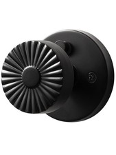 Black Privacy Door Knob, Interior Door Handle Bedroom Bathroom Black DoorKnob...