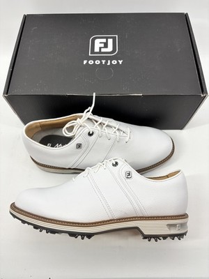 Footjoy Myjoys Premiere Custom Packard Golf Shoes White Pebble 6