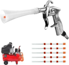 Air Compressor for Car Detailing Tool, with 5 Hoses, High Pressure... 