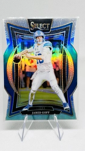 2024 Panini Select - Concourse Jared Goff #36 Silver Prizm Die-Cut