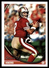 Steve Young 1994 Topps #60 49ers NFL READ FREE SHIPPING AutographDen