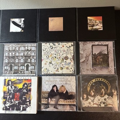 Led Zeppelin 12 CD Lot I, II, III, IV, Houses, Presence, CODA, & More - **READ**