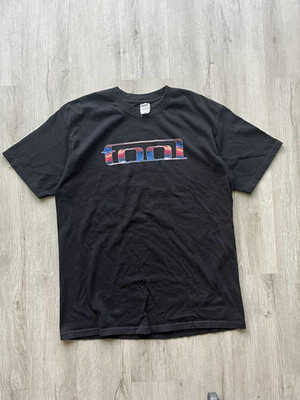 Vintage Rare vicarious TOOL band tee double sided reprint PA7784