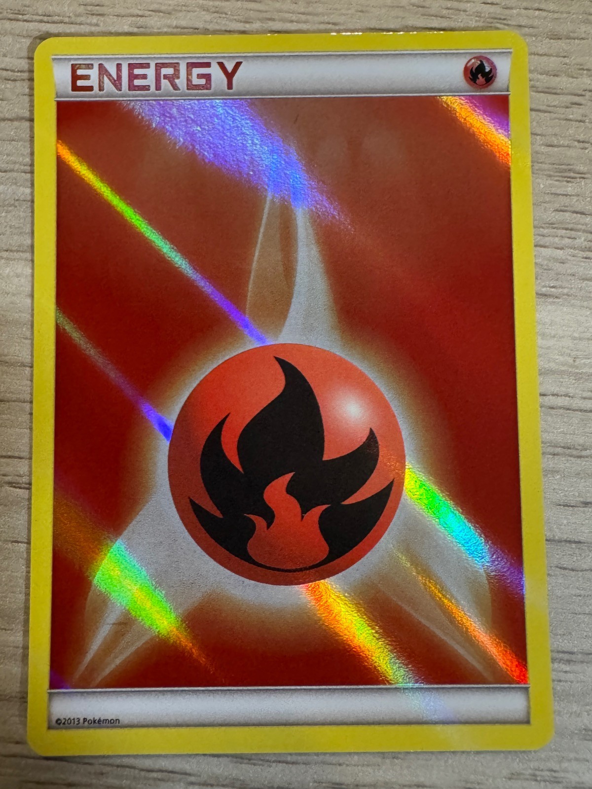 Fire Energy (2013 Unnumbered)  Pokemon Holo NM