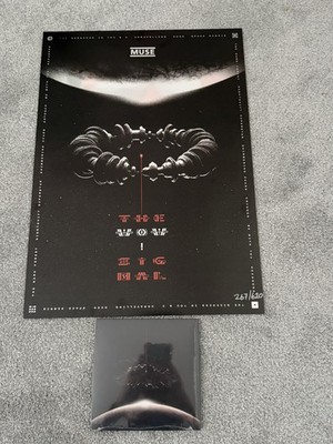 Muse The Wow! Signal Signed CD Store Exclusive  LE /5000 PRESALE +Poster LE 620 
