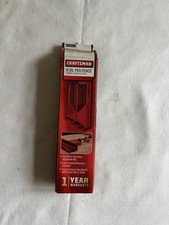 Craftsman 8" Peg Fence Used w/Portable Peg Clamping Workbench 49809 Open Box New