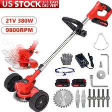 Cordless Electric Weed Lawn Eater Edger Yard ...