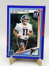 Jalon Walker Blue Rated Rookie Card NFL Draft Prospect Parallel Collectible Rare