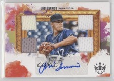2020 Panini Diamond Kings DK Quad Material Signatures Jose Berrios Auto 02od