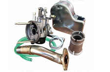 KIT CARBURATORE 19-19 COMPLETO DELLORTO PIAGGIO VESPA 50 SPECIAL / L N R NUOVO