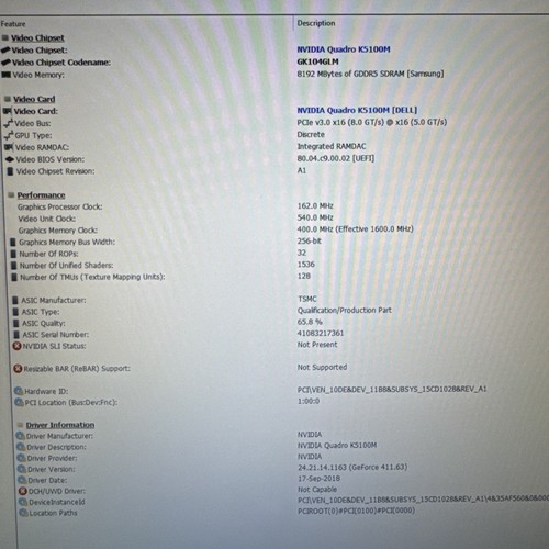 Dell Precision M6800 i7-4900MQ 32GB 1TB SSD+1TB HD K5100M Blu-ray Backlit Win 11 - Picture 14 of 20