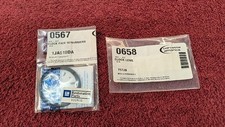 Trim Parts 53 54 55 56 57 Corvette 2 Pc. Dash Clock Face Lens Set 5130 5132