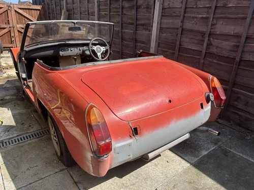 1978 MG MIDGET RESTORATION PROJECT/ FOR SPARES OR REPAIR 1500cc - Picture 1 of 7