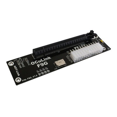 ADT-Link F9G OCuLink eGPU Dock PCIe 4.0 64Gbps ATX Open Frame