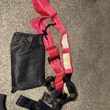 Airplane Safety Travel Harness Kids Red Universal Fit Similar to CARES Toddler