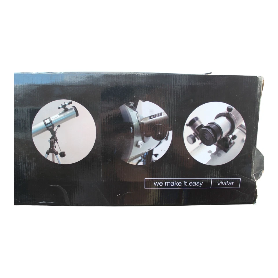 Vivitar FST900-114EQ Equatorial Reflector Telescope - 114mm, 900mm - Astronomy - Image 4 of 4