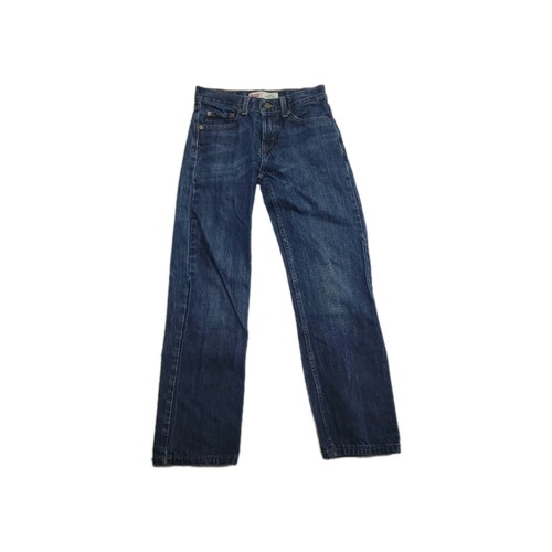 Levi's 514 Jeans Boys Size 14 Regular Straight Leg Dark Denim